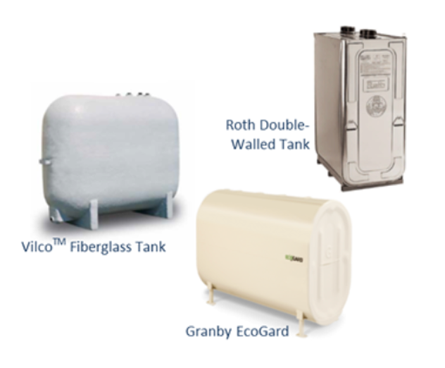 Heating oil tanks
